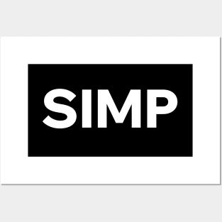 Simp Posters and Art